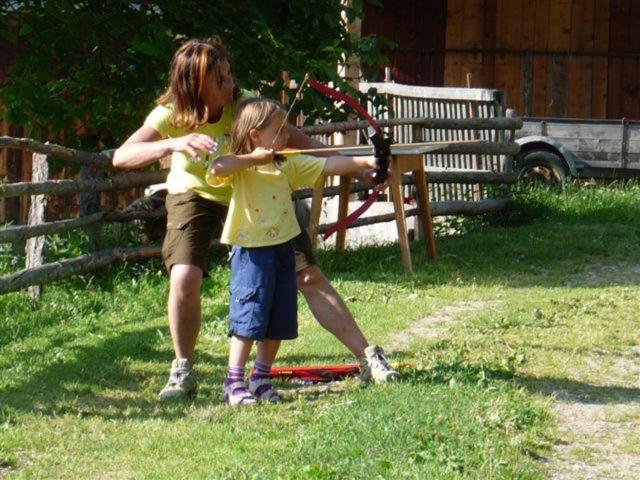 Sportbauernhof - Gasthaus Hochalmblick Krems in Kaernten Exterior foto